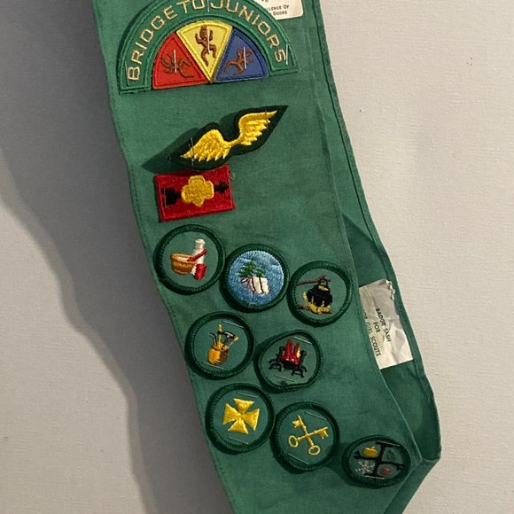 Girl Scouts of America GSA Sash and Badges North Atlantic Region - Picture 3 of 5